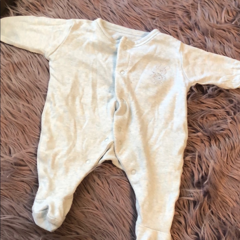Sky Blue Preemie Suit